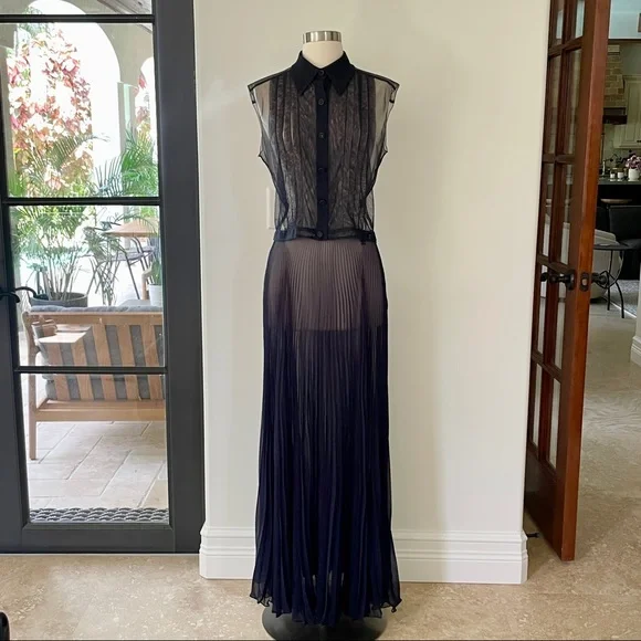 🌟SOLD🌟 Vintage Chanel Silk Skirt Set - Picture 8 of 12